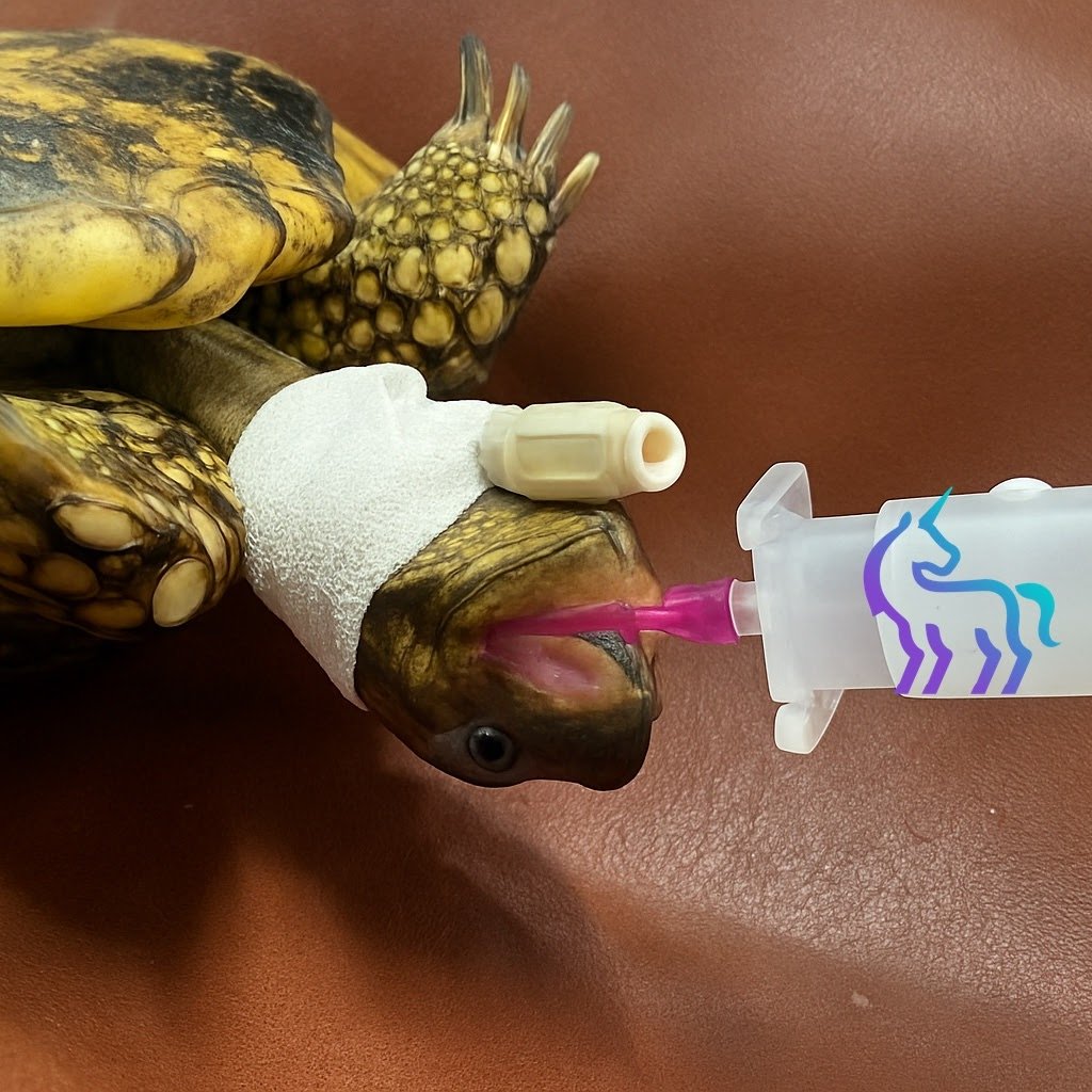 Anesthésie vétérinaire tortue