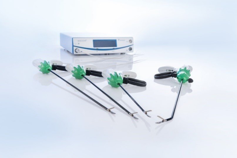 Pince de thermofusion Caiman B. Braun en chirurgie vétérinaire